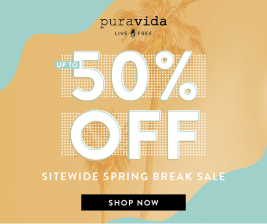 Read more about the article Pura Vida Spring Break Sale – Save 50%!