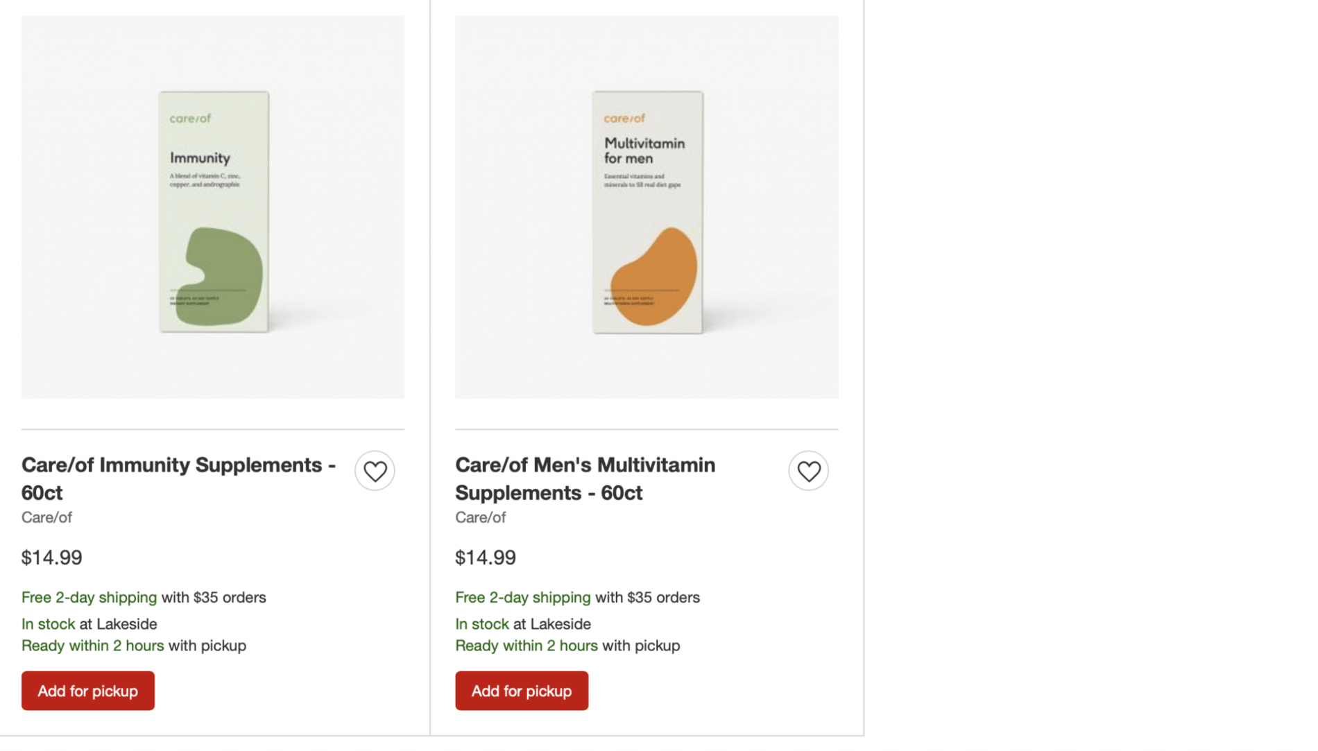Care/of Vitamins Now at Target Subscription Box Ramblings