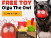 BarkBox Super Chewer Coupon Code – FREE Olga The Owl Toy!