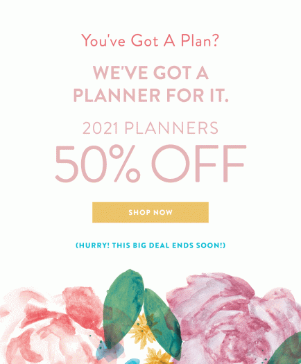 Erin Condren Flash Sale – Save 50% Dated Planners!