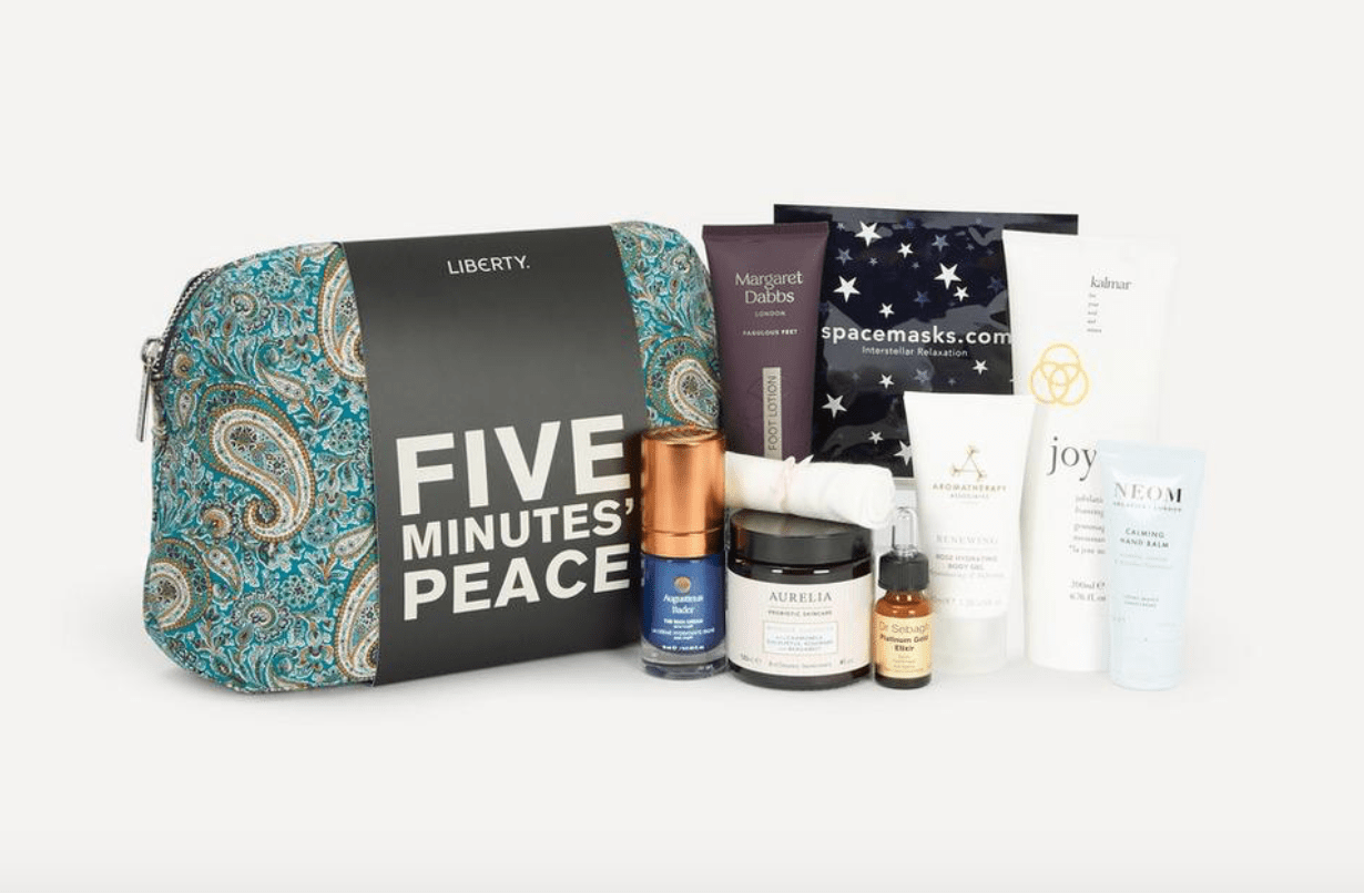 Read more about the article Liberty London Five Minutes’ Peace Beauty Kit – On Sale Now!