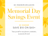 Erin Condren Memorial Day Sale – Save $10 Off $40!