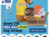 BarkBox Coupon Code – Free NBA Pet Jersey and NBA Themed Box