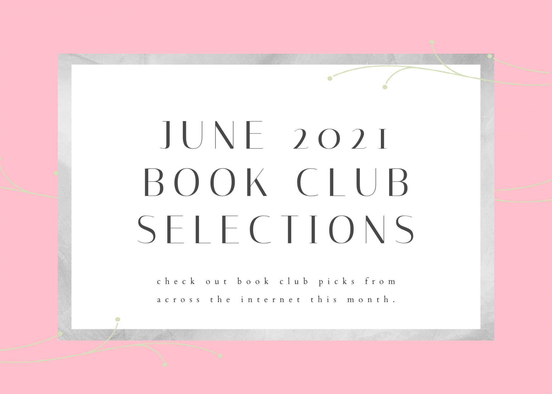 June 2021 Book Club Selections Subscription Box Ramblings