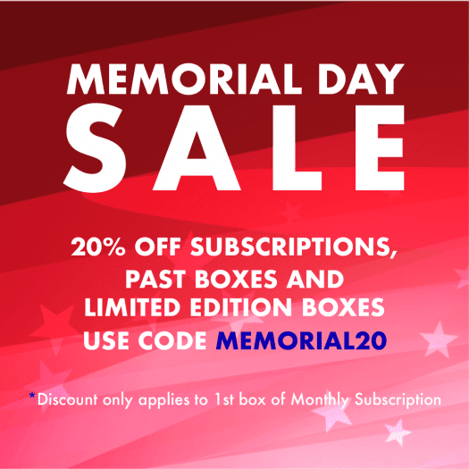 COCOTIQUE Memorial Day Sale – Save 20% Off Subscriptions & Past Boxes