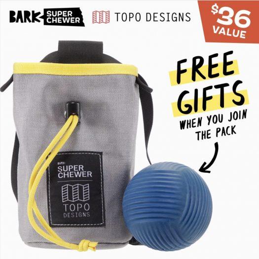 Read more about the article BarkBox Super Chewer Coupon Code – FREE Topo Designs® collab bag & ball!