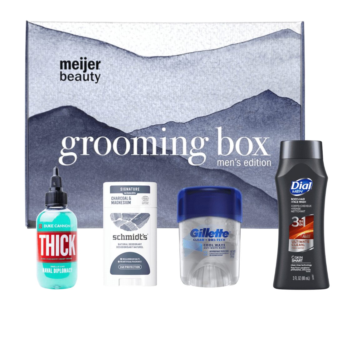 Meijer Beauty Box Men's Care Subscription Box Ramblings