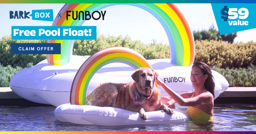 Read more about the article BarkBox Coupon Code – Free FUNBOY Pool Float!