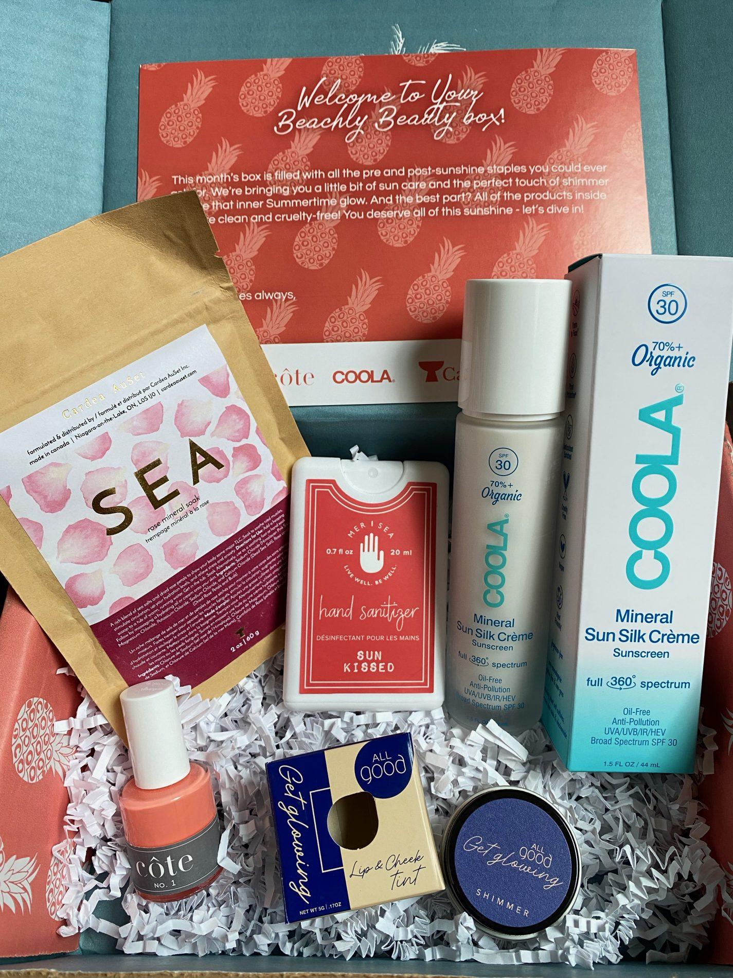 Read more about the article Beachly Beauty Box – July 2021 Review
