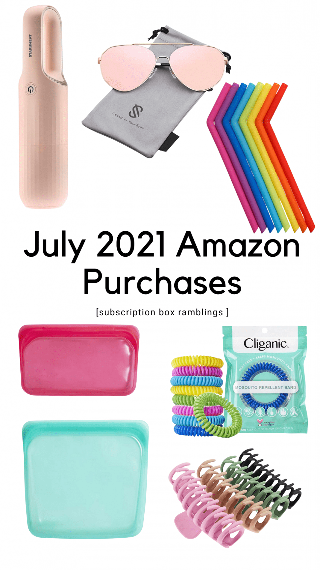 July 2021 Amazon Purchases