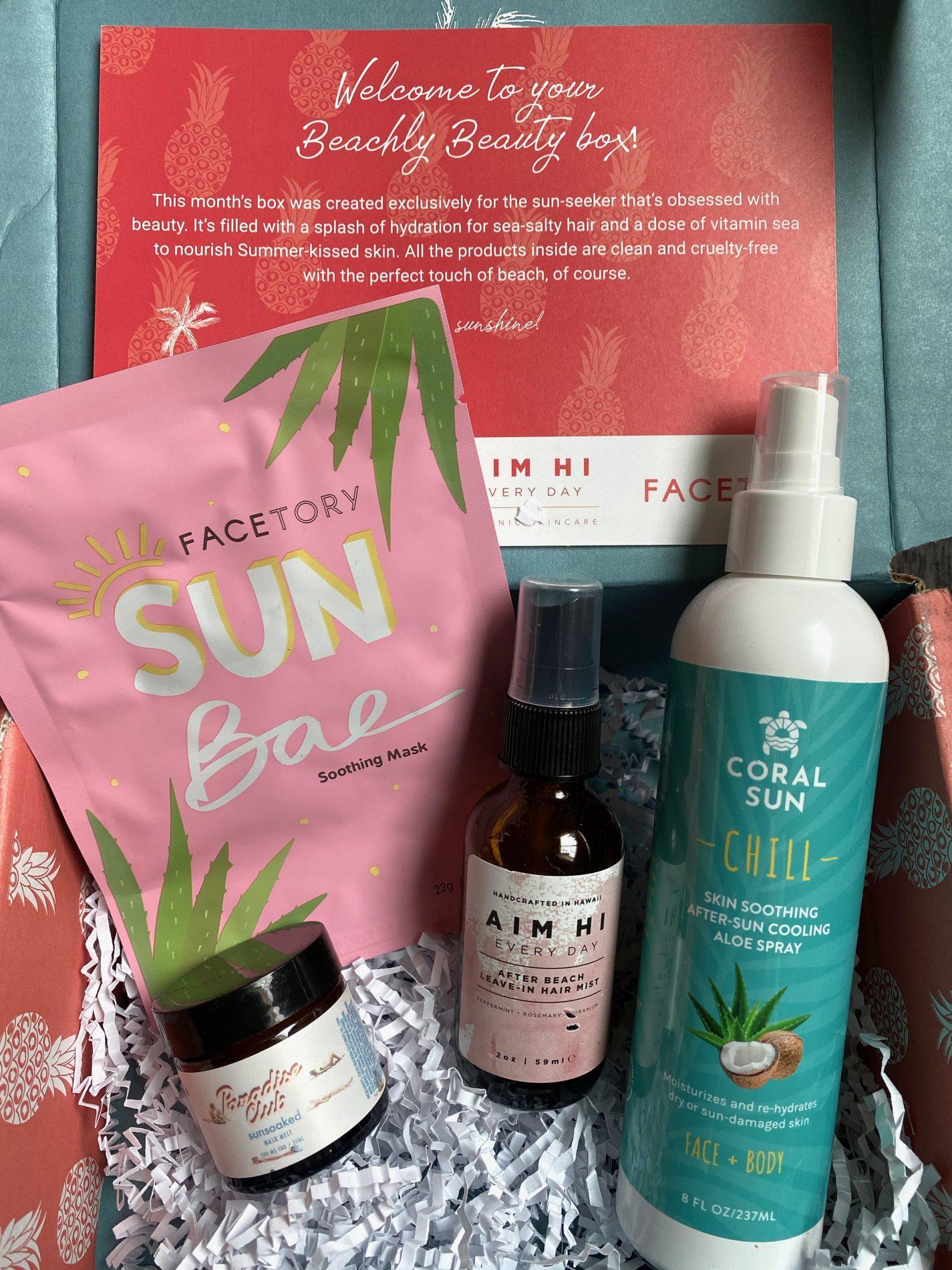 Beachly Beauty Box – August 2021 Review