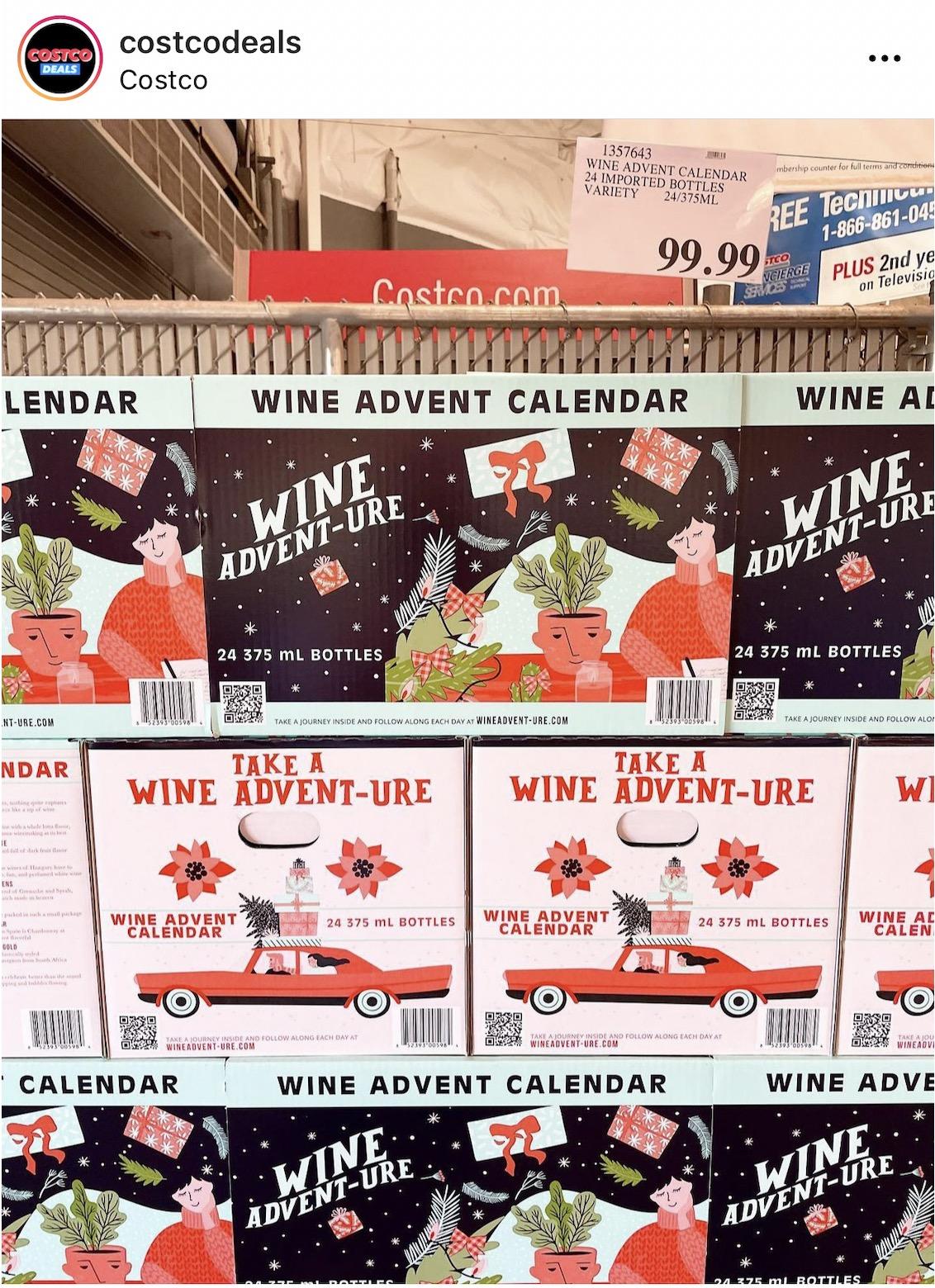 Costco 2021 Wine Advent Calendar – On Sale Now!