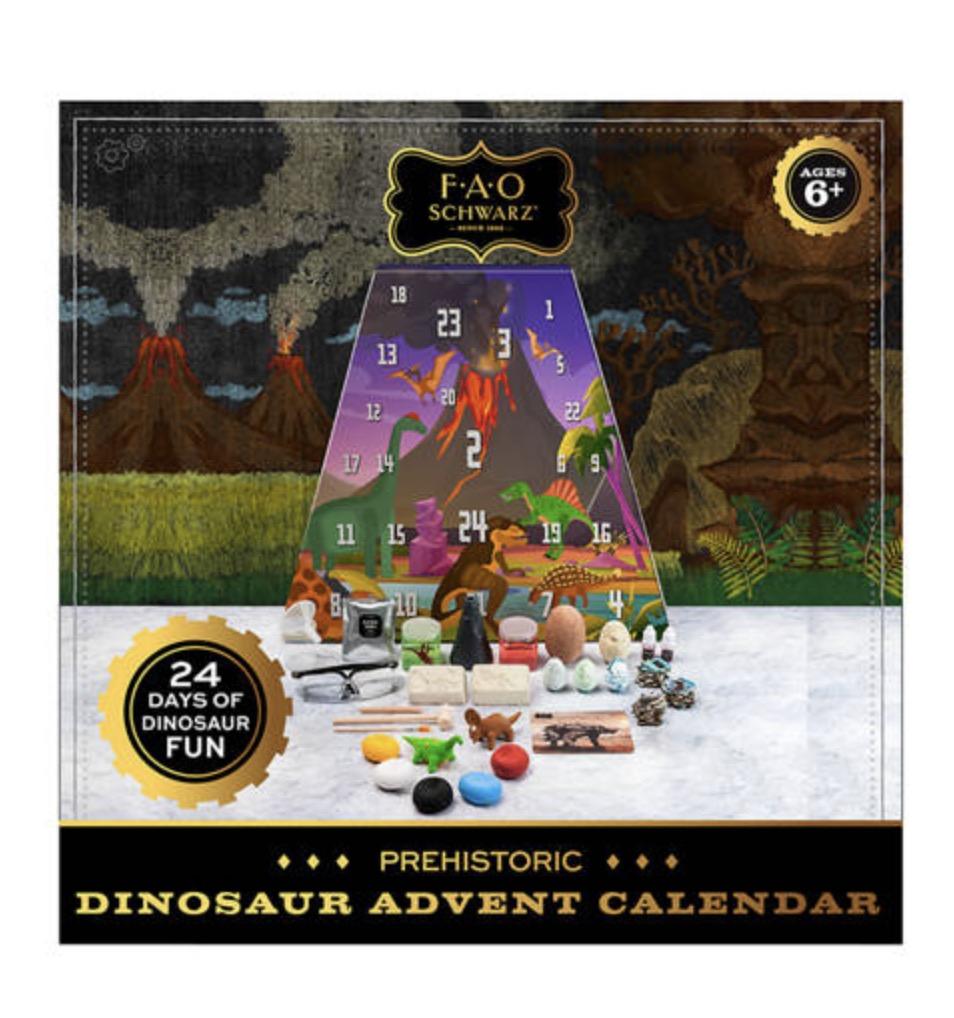 FAO Schwartz Dinosaur Advent Calendar Now Available Subscription