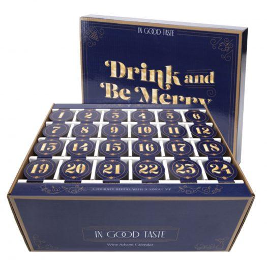 In Good Taste Drink & Be Merry Wine Advent Calendar – On Sale Now!