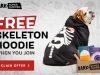 BarkBox Super Chewer Coupon Code – FREE Glow-In-The-Dark Skeleton Hoodie