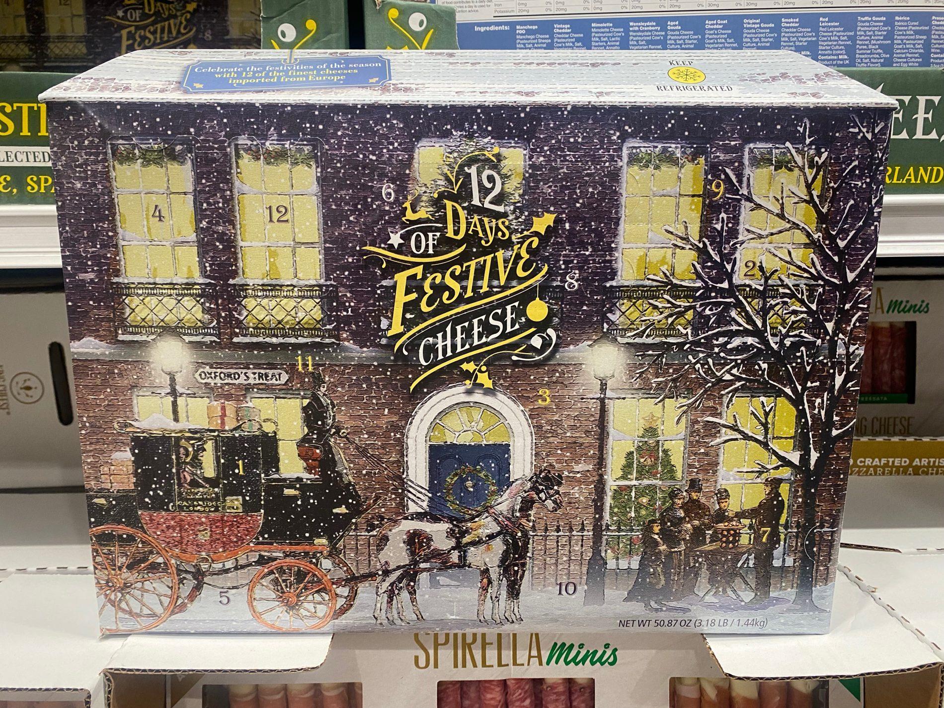 Costco 12 Days of Festive Cheese Advent Calendar On Sale Now