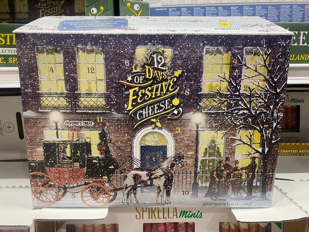 Costco 12 Days of Festive Cheese Advent Calendar - On Sale Now - Subscription Box Ramblings Costco 12 Days of Festive Cheese Advent Calendar - On Sale Now - Subscription Box Ramblings