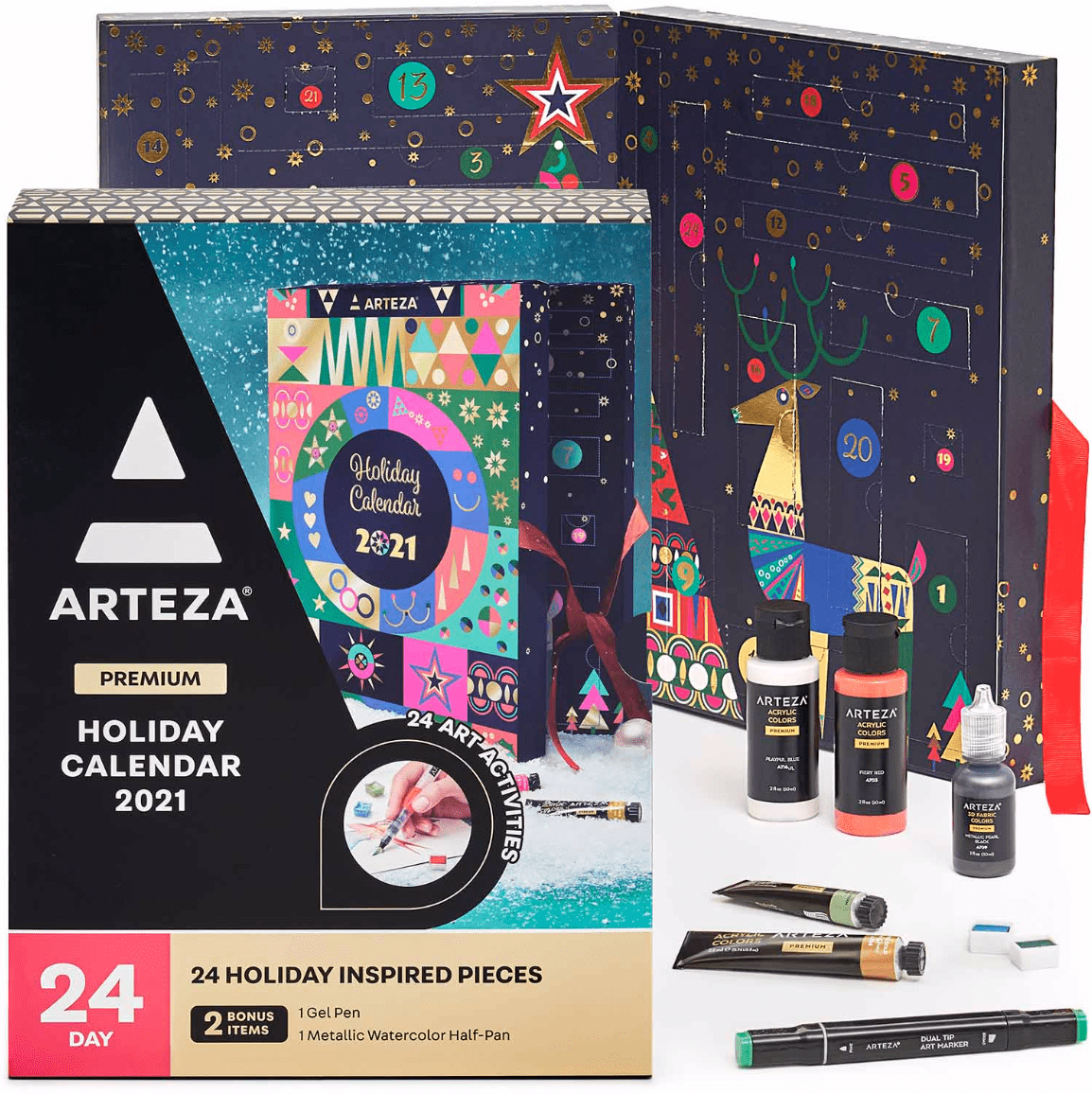 ARTEZA 24 Day Advent Art Calendar – Save 50% Off