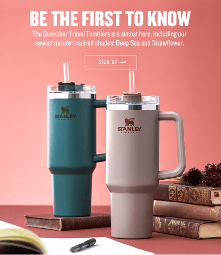 Stanley 1913 Adventure Quencher Travel Tumbler 40oz – Coming Soon!