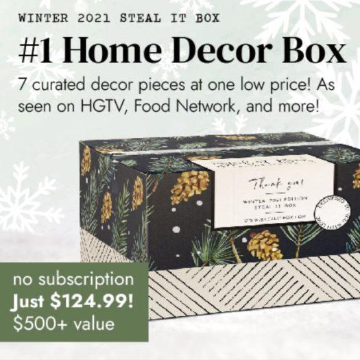 Read more about the article Decor Steals Spring 2022 Steal It Box – Now Available