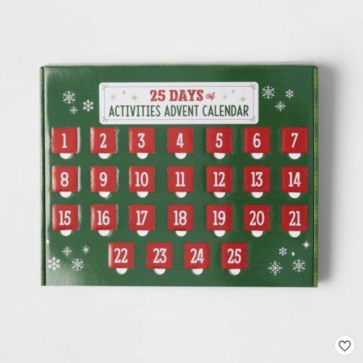 Target Wondershop 25 Days of Activities Countdown Kit Advent Calendar