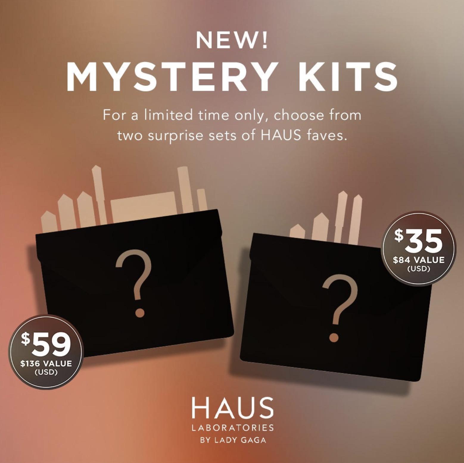 Haus Laboratories  Mystery Kits – On Sale Now!