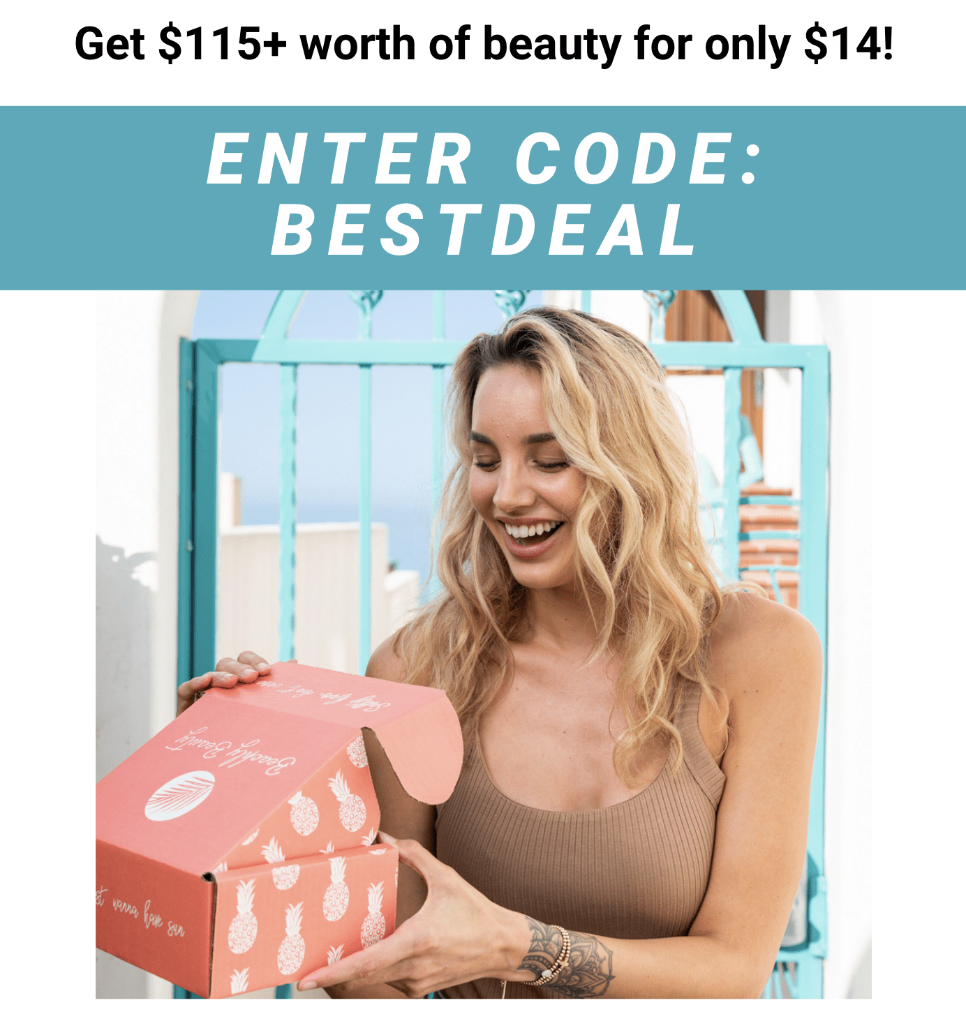 Beachly Beauty Box Coupon Code – First Box for $14!