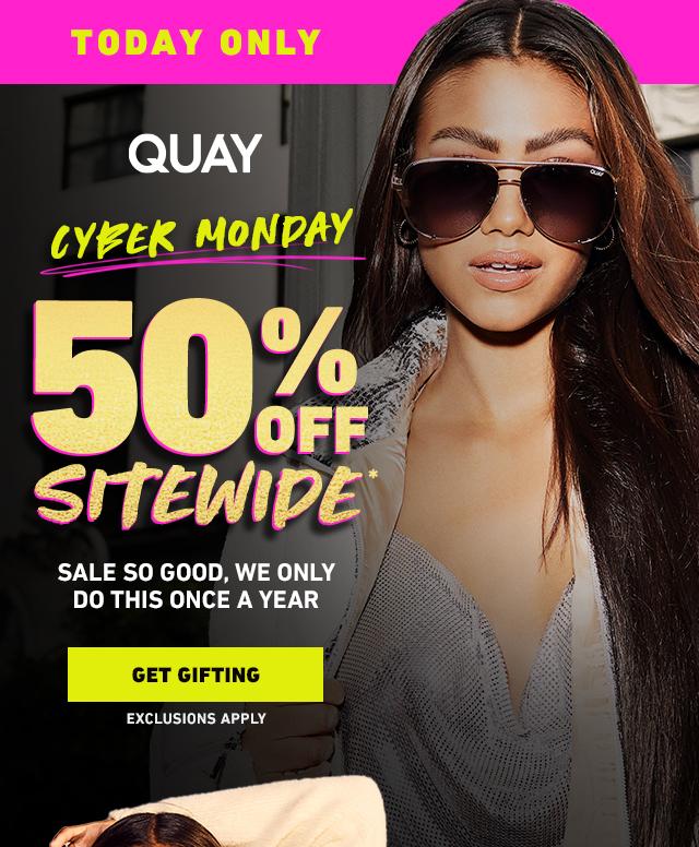 Read more about the article QUAY Cyber Monday Sale – Save 50% Off Sitewide