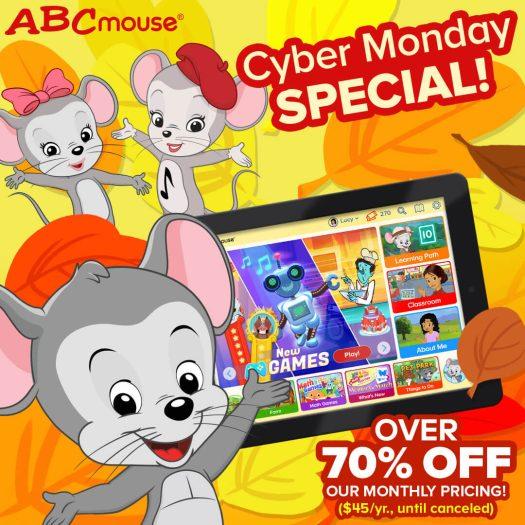 ABC Mouse – Save 70% off for Cyber Monday!