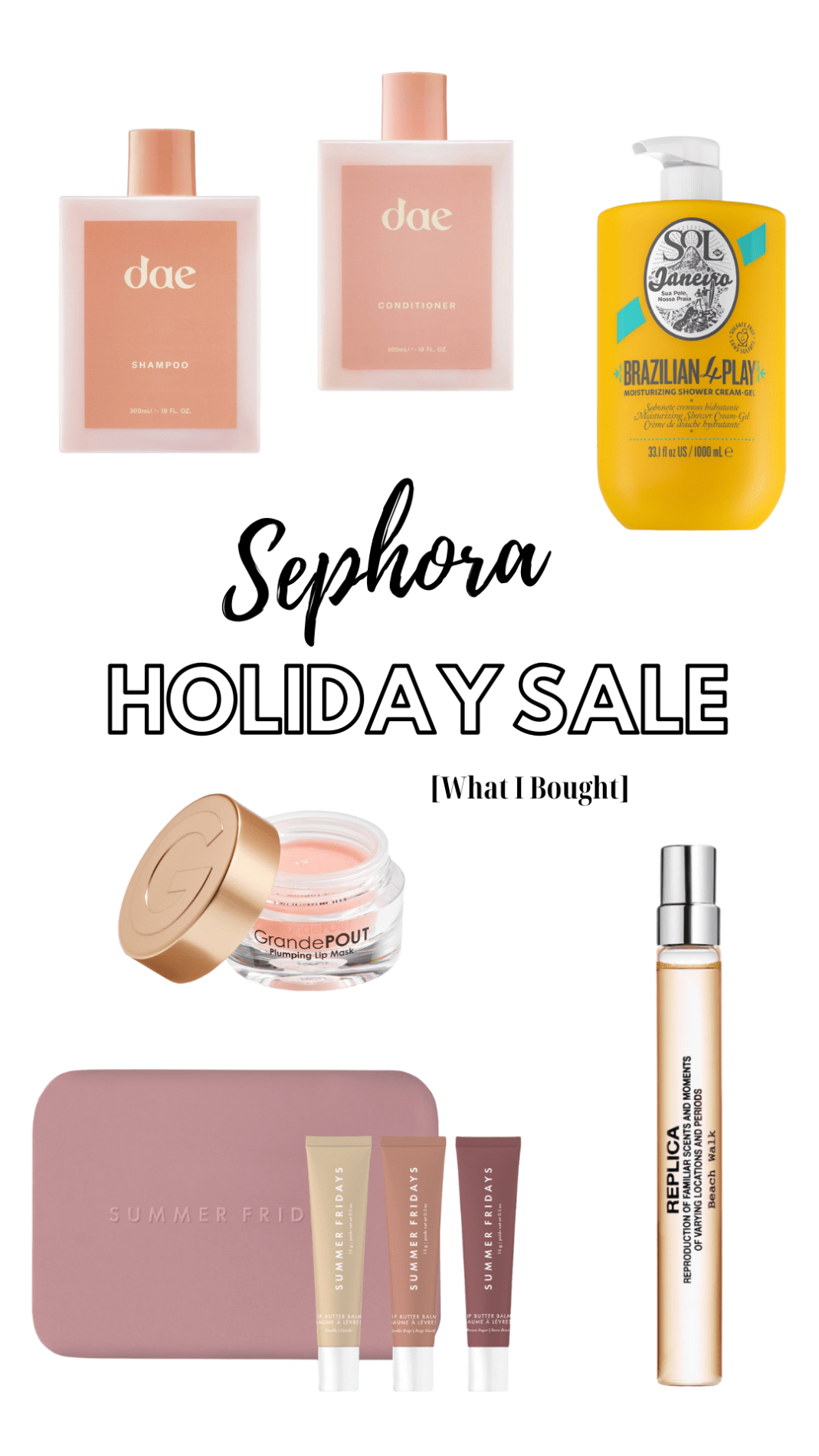 Sephora Holiday Savings Event – Last Call + What I Bought!