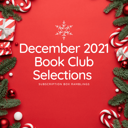 December 2021 Book Club Selections