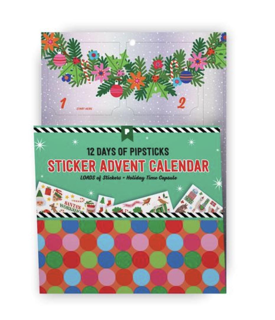 Pipsticks 2021 Merry Christmas Sticker Advent Calendar – On Sale Now