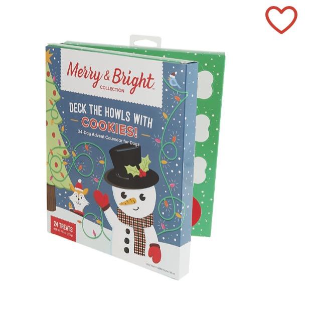 Merry & Bright™ Frosted Cookies Advent Calendar Dog Treats