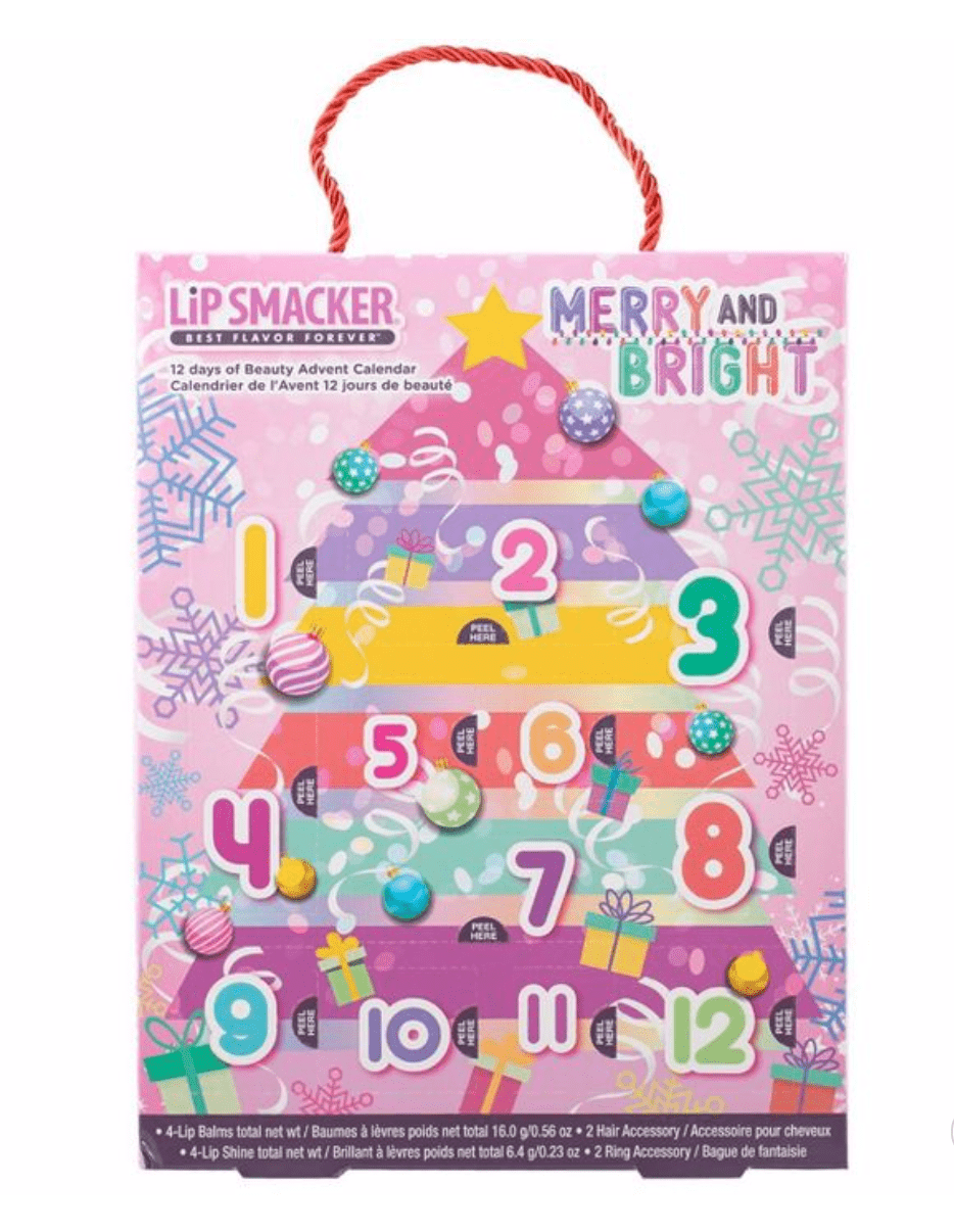 Lip Smacker Advent Calendar Cosmetic Set - Subscription Box Ramblings