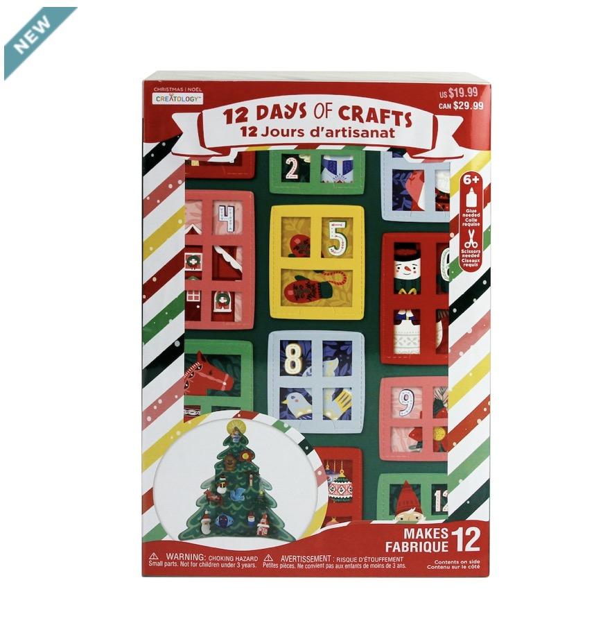 Michaels 12 Days of Crafts by Creatology Advent Calendar Subscription