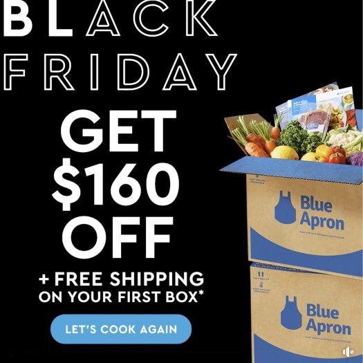 Blue Apron Black Friday Coupon Code – Save $160!