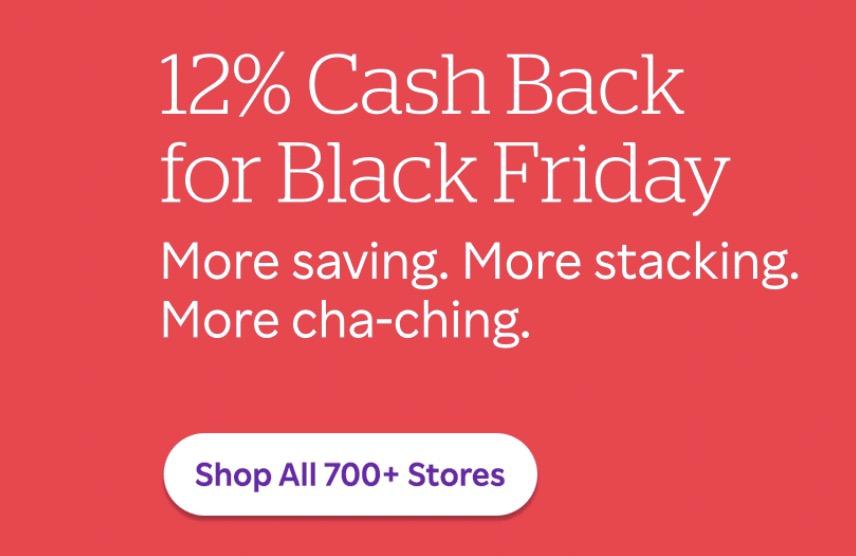 Read more about the article Rakuten – Get up to 11% Cash Back for Black Friday!!!