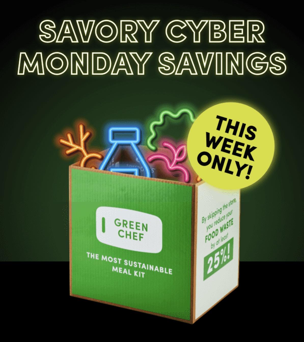 Read more about the article Green Chef Cyber Monday Coupon Code – Save $125!