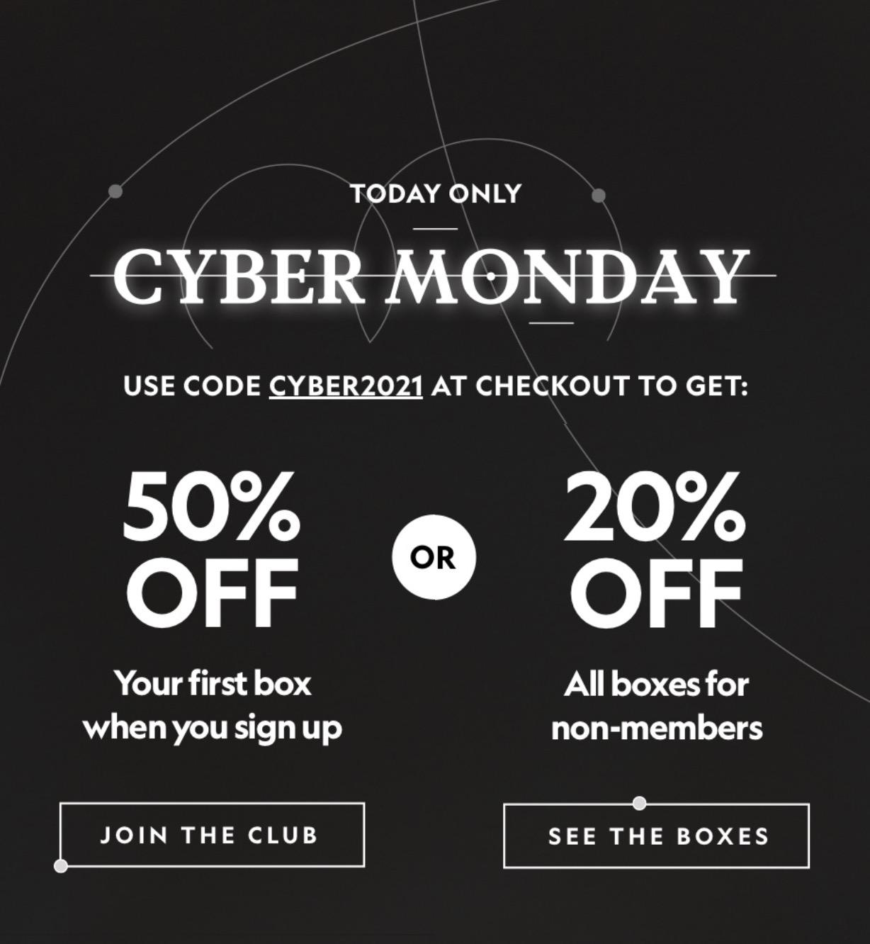 Read more about the article Bespoke Post Cyber Monday Sale – Save 50% off Your First Box!