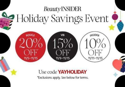 Read more about the article Sephora Holiday Savings Event – Now Open to All Levels!