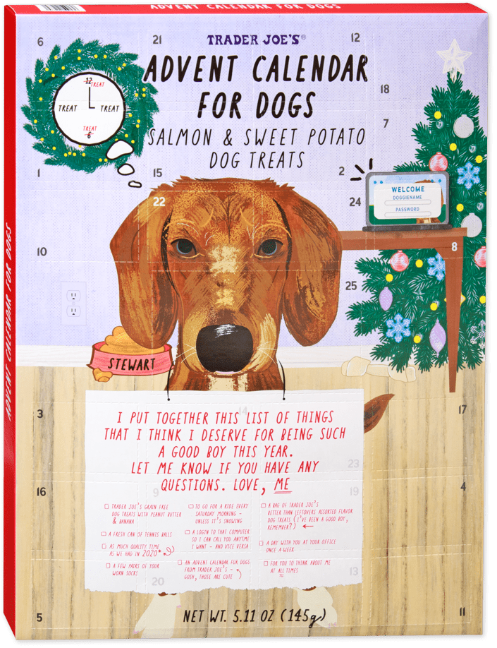 Trader Joe’s Advent Calendar for Dogs