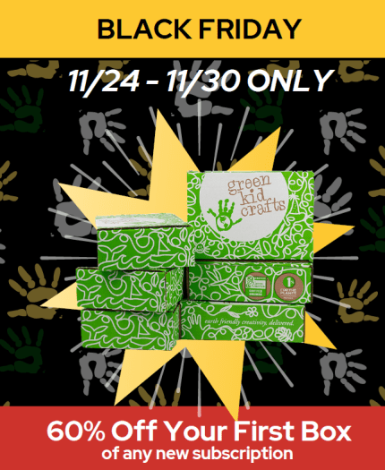 Green Kid Crafts Black Friday Sale - Save 60% Off Your First Month