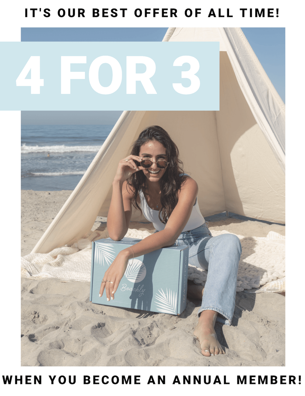 Beachly Black Friday Coupon Deal: Get 4 Boxes For The Price of 3!
