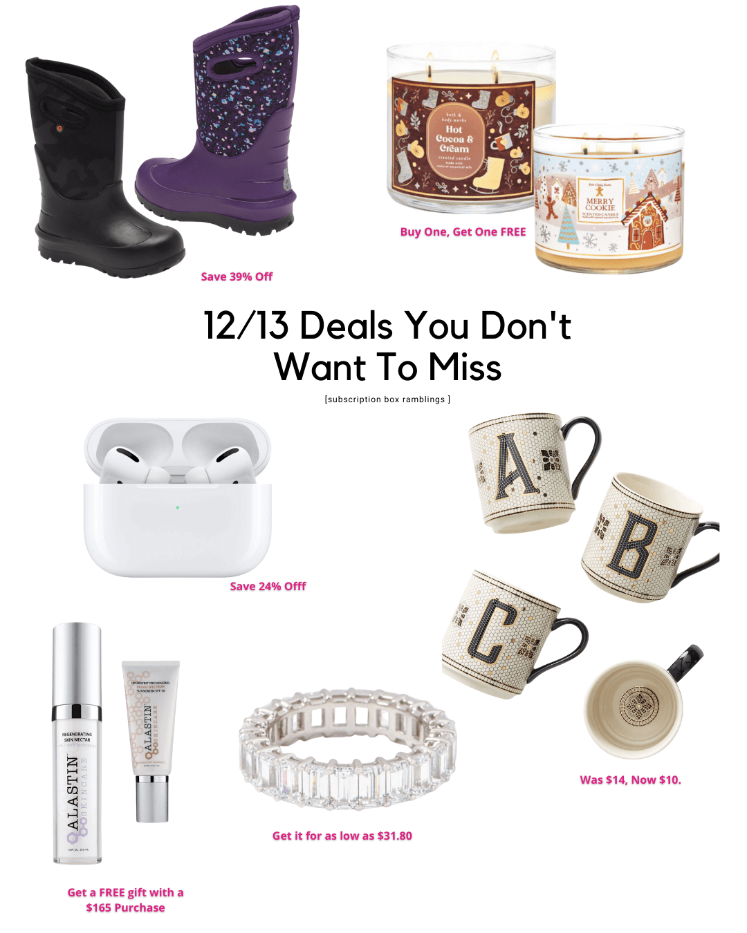 Deals You Don’t Want to Miss – 12/13