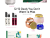 Deals You Don’t Want to Miss – 12/12