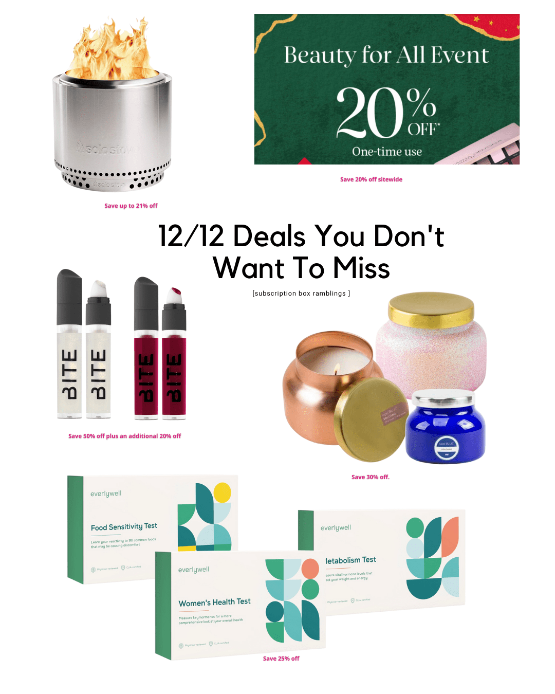 Deals You Don’t Want to Miss – 12/12