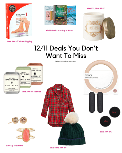 Deals You Don’t Want to Miss – 12/11