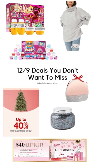 Deals You Don’t Want to Miss – 12/9