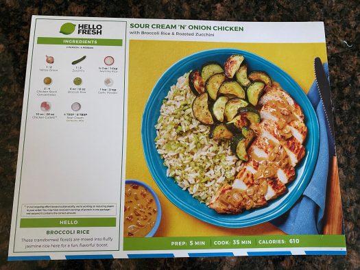 Hello Fresh Review + Coupon Code - Week of 12/6/21