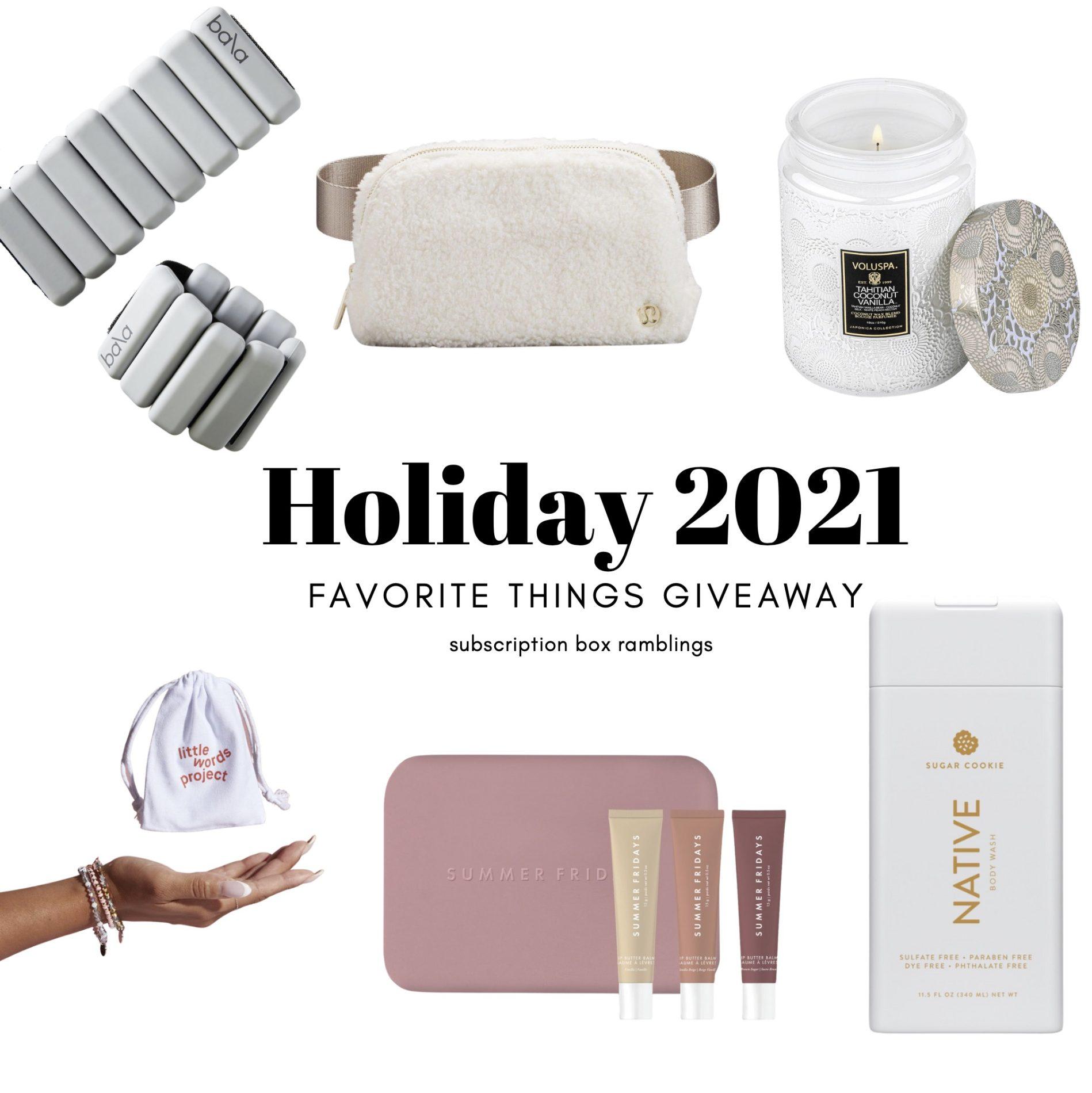Read more about the article Subscription Box Ramblings Holiday 2021 Giveaway!